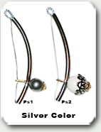 Silver Berimbau Pendant